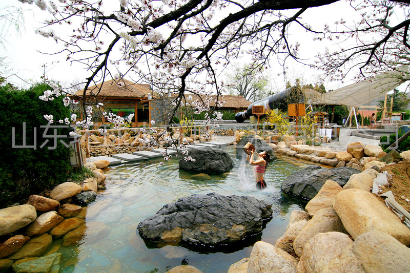 戶外溫泉泡湯 (四)